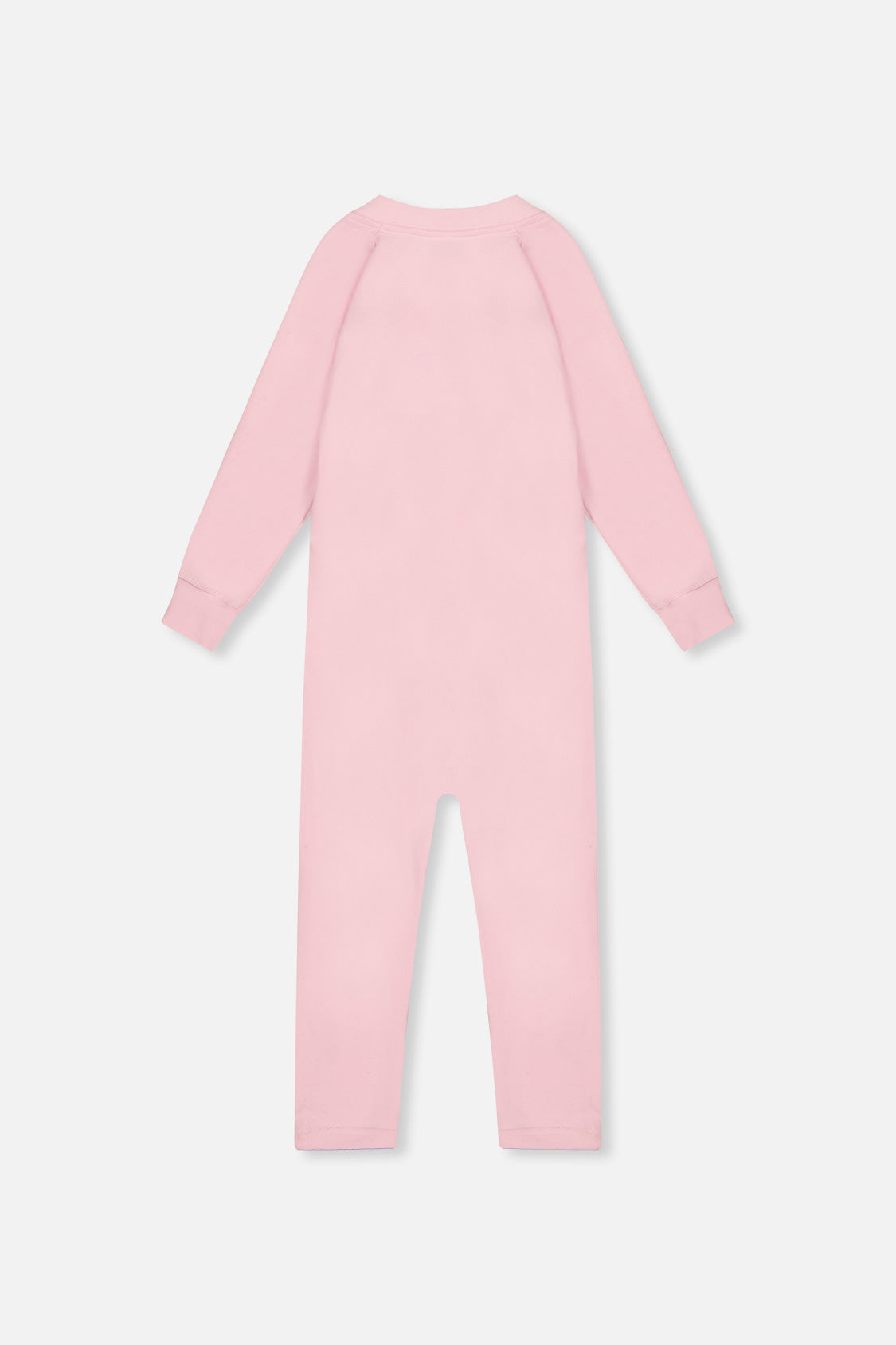 Baby One Piece Thermal Underwear Pale Pink-4