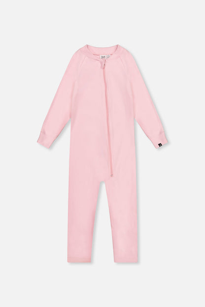 One Piece Thermal Underwear Pale Pink-0