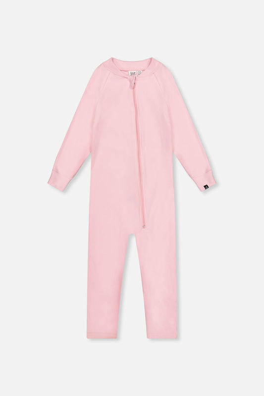 One Piece Thermal Underwear Pale Pink-0