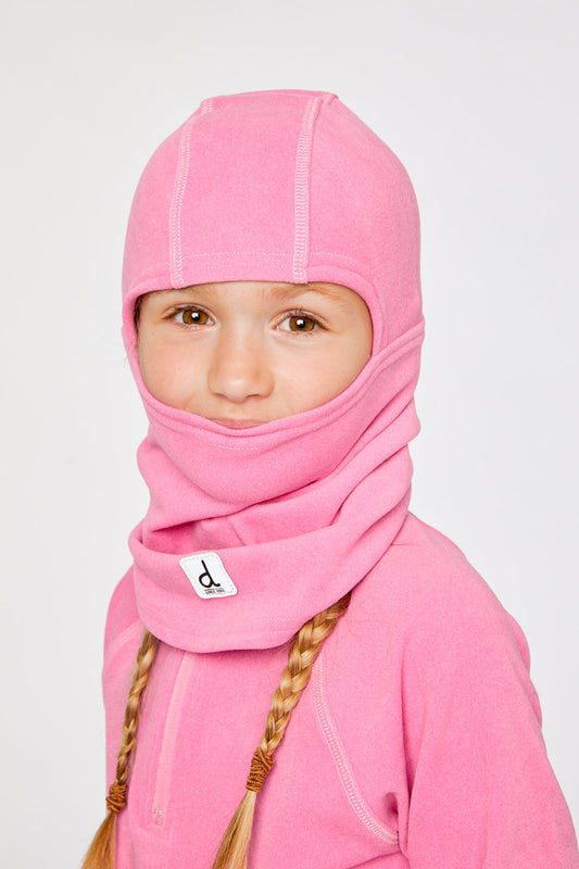 Brushed Jersey Balaclava Pink-1