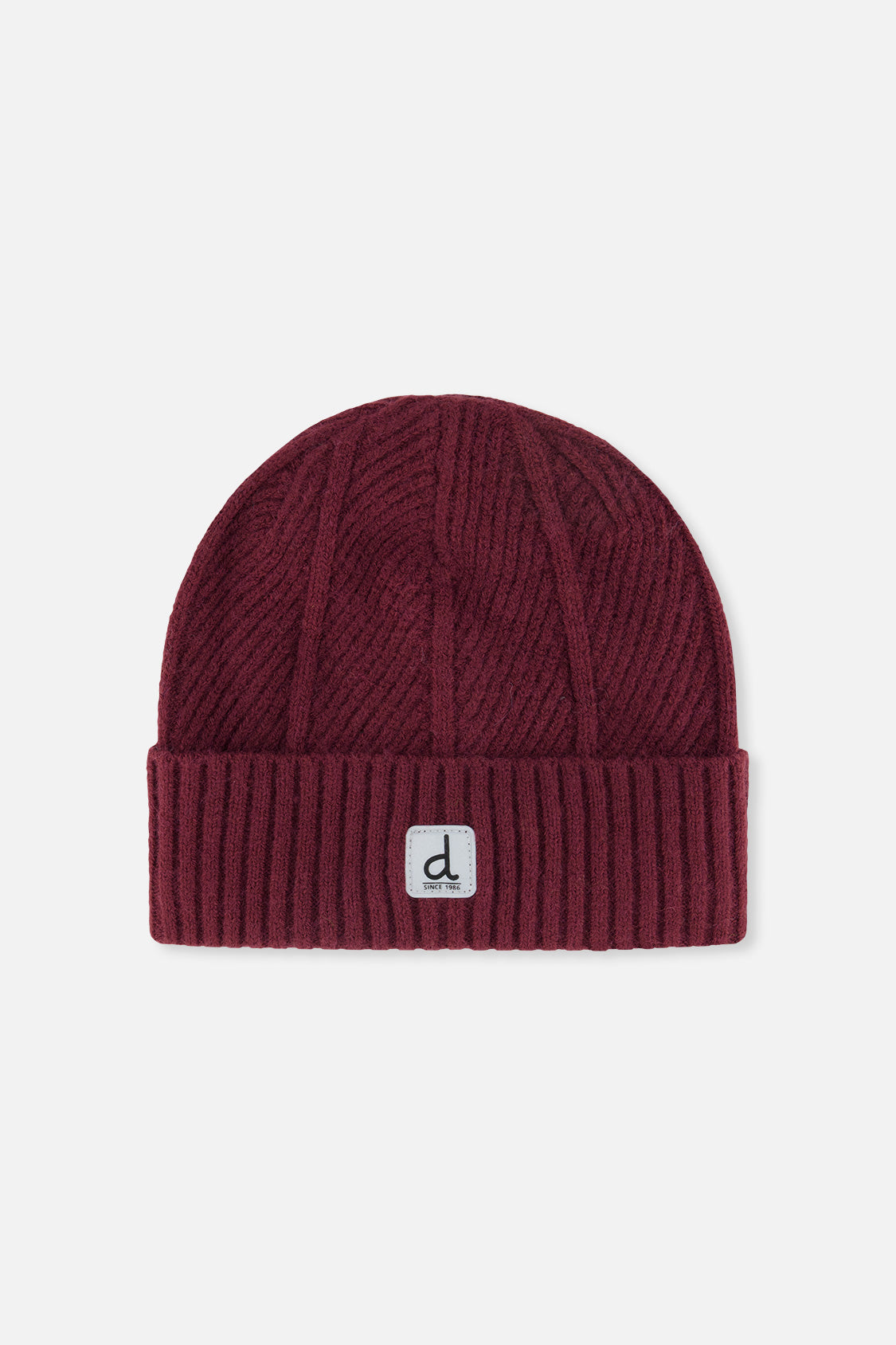 Winter Knit Hat Burgundy-0