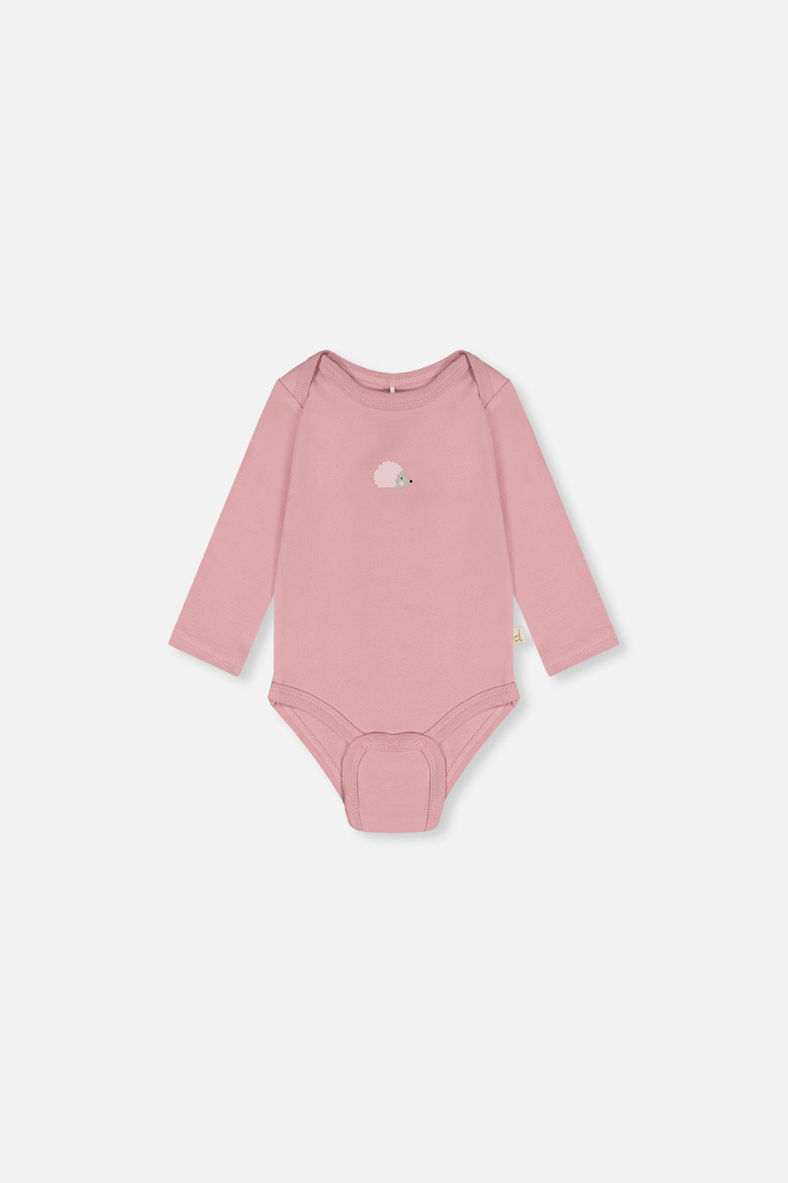 Organic Cotton Onesie Dusty Pink-1