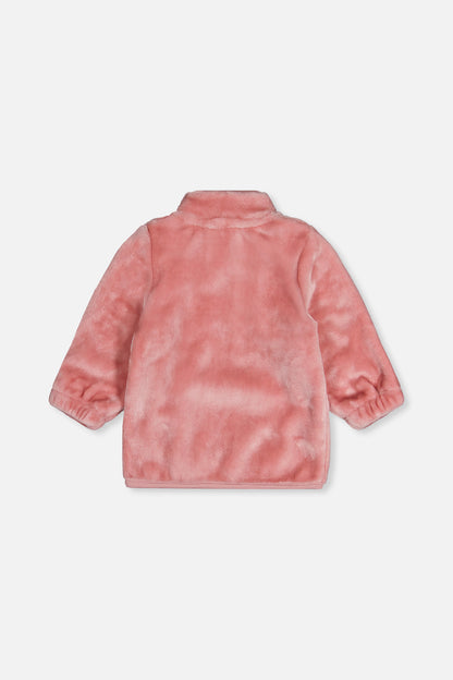 Plush Jacket Dusty Pink-2