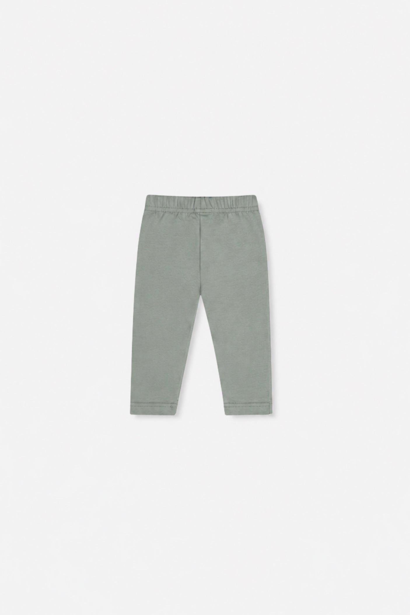 Baby Organic Cotton Leggings Sage Green-1