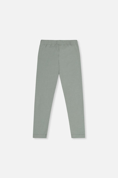 Organic Cotton Leggings Sage Green-3