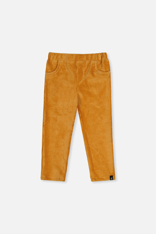Stretch Velour Treggings Yellow-0