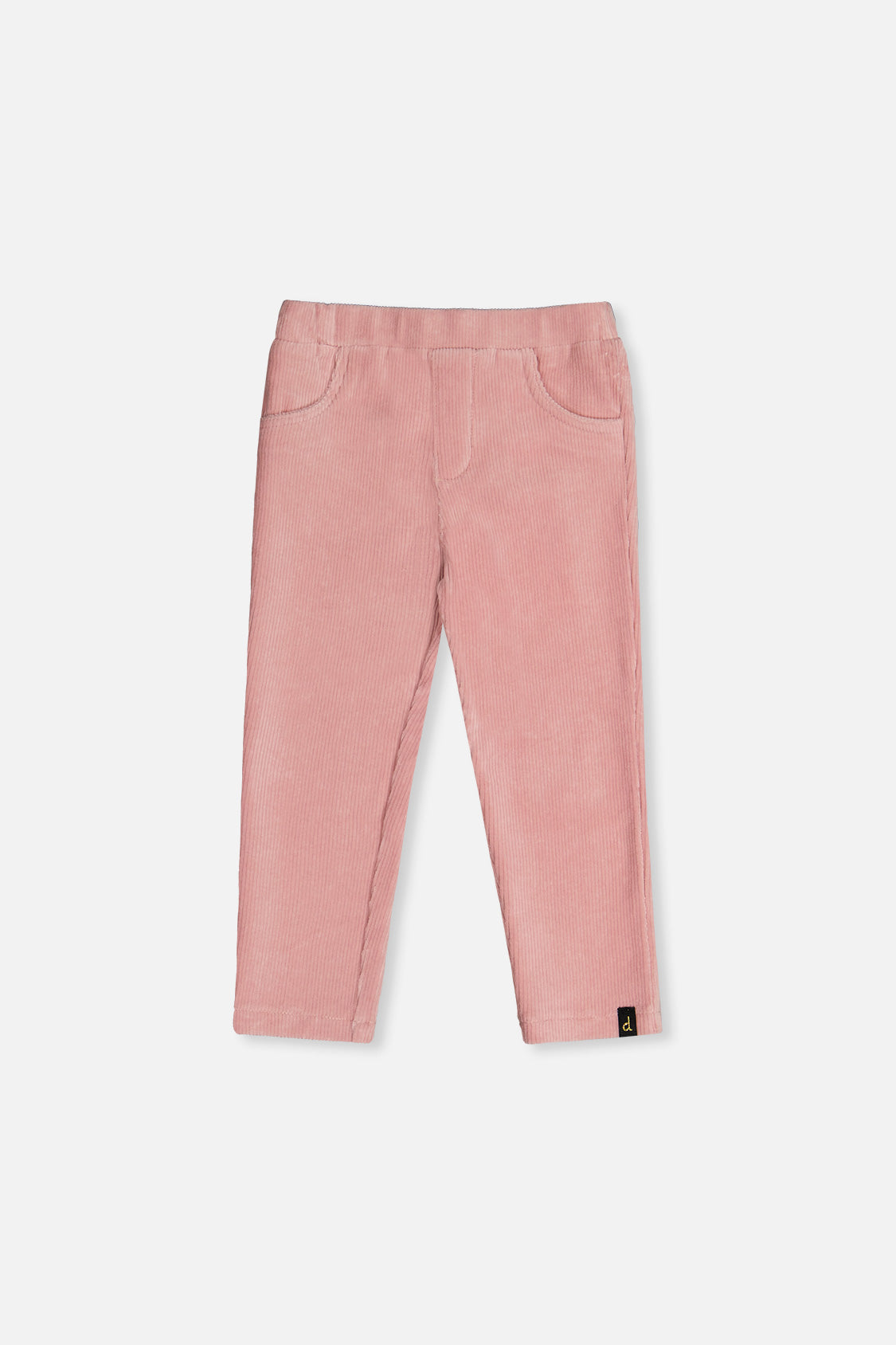 Stretch Velour Treggings Pale Dusty Pink-0