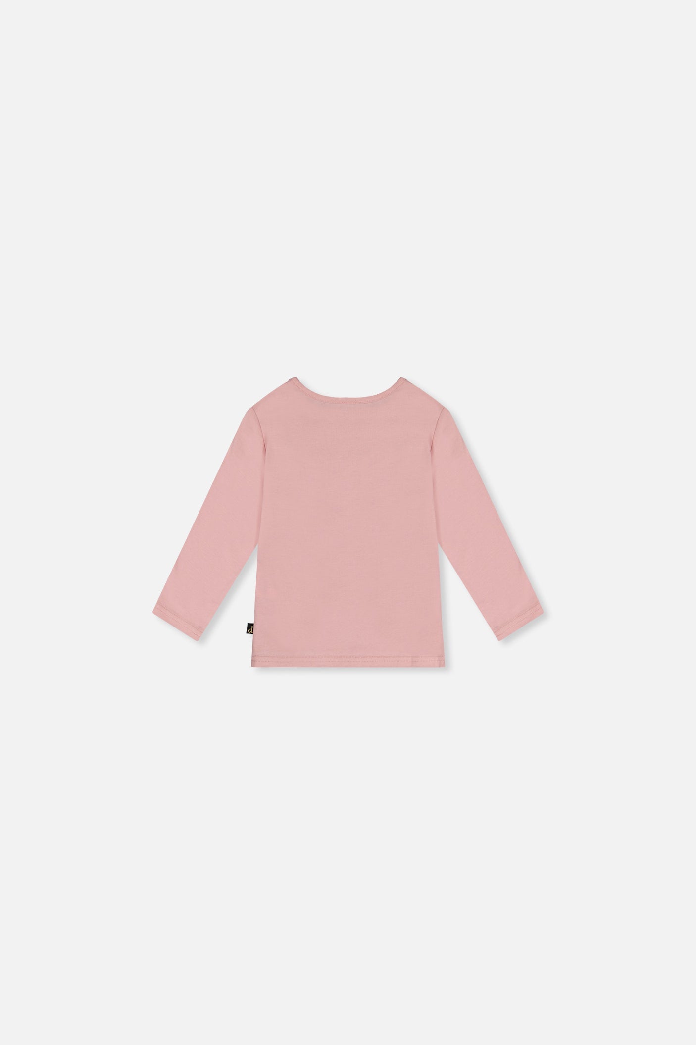 Baby Organic Cotton T-Shirt Pale Dusty Pink-1