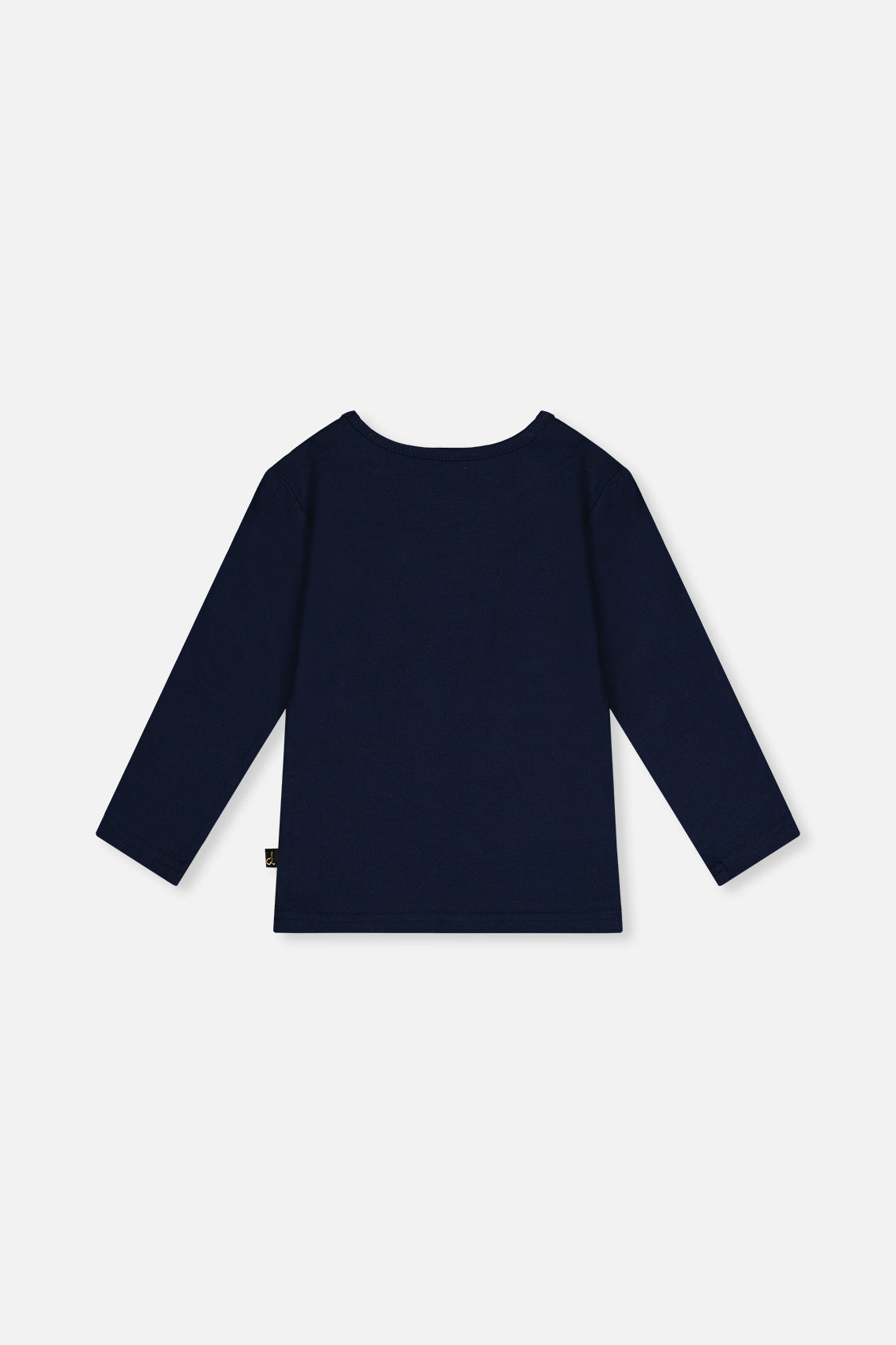 Organic Cotton T-Shirt Royal Blue And Pink-3