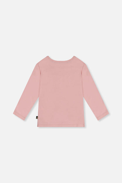 Organic Cotton T-Shirt Pale Dusty Pink-3