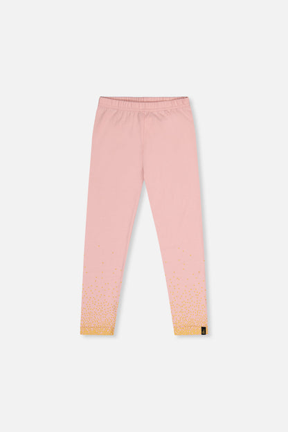 Organic Cotton Leggings Pale Dusty Pink-0