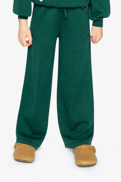 Flare Pants Jasper Printed Green-1
