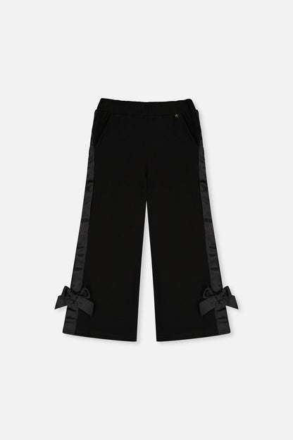 Flare Legs Milano Pants Black-0
