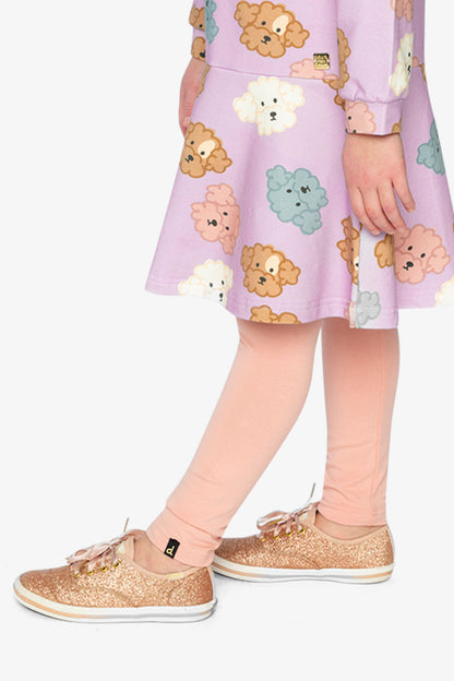 Organic Cotton Leggings Pink-2