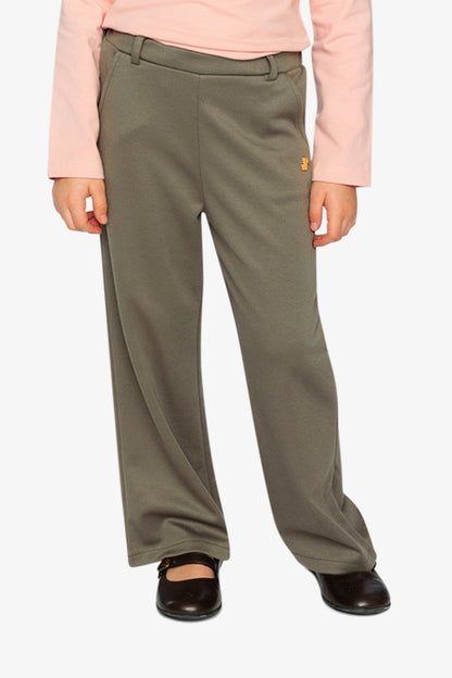 Flare Pants Sage Green-1