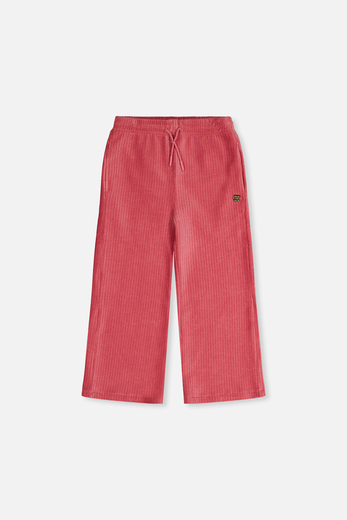 Velour Flare Pants Raspberry Pink-0