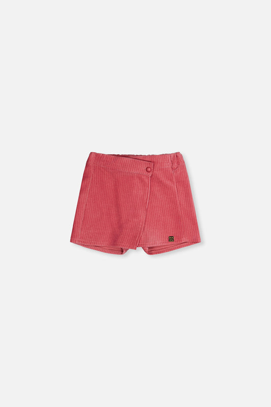 Corduroy Skort Raspberry Pink-0