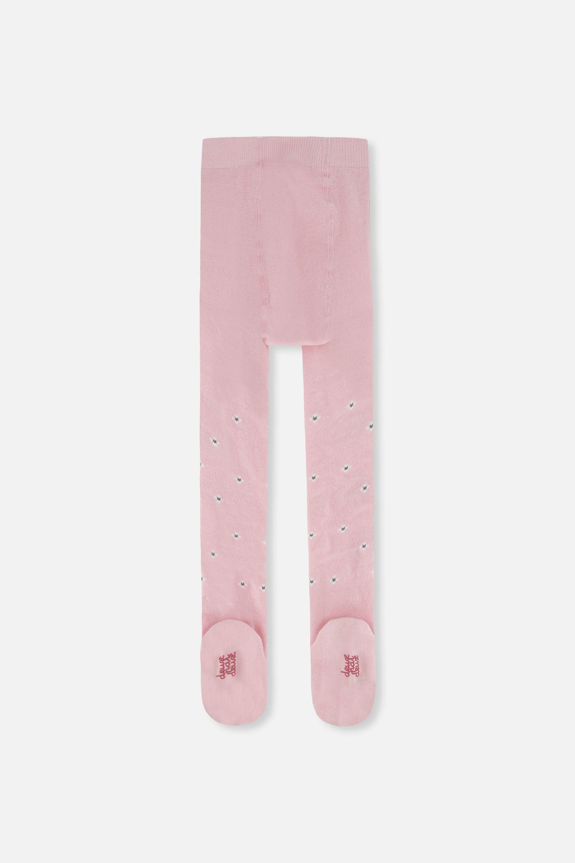 Knit Tights Pale Dusty Pink-2