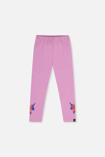 Organic Cotton Jersey Leggings Violet-0