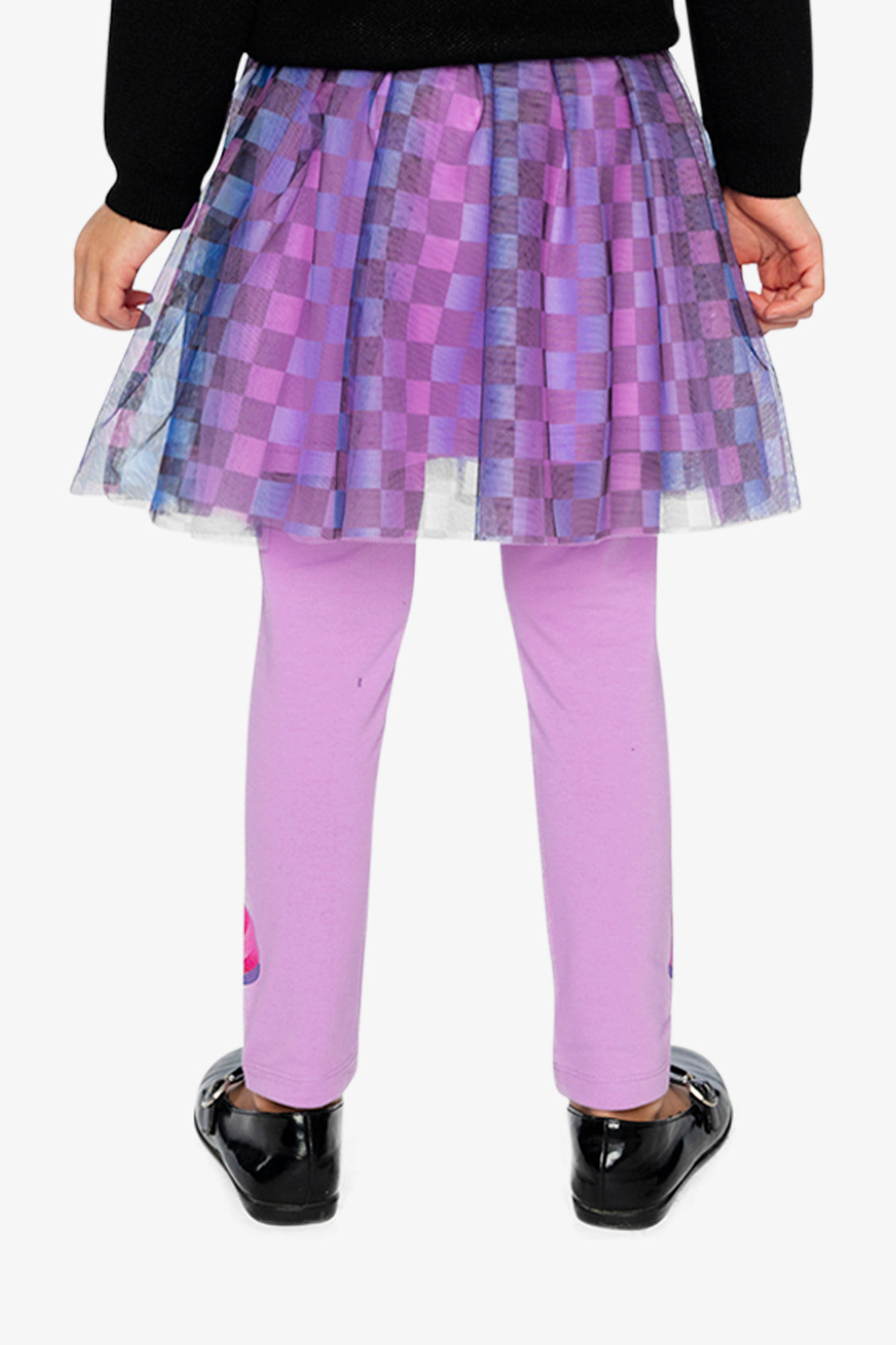 Organic Cotton Jersey Leggings Violet-3