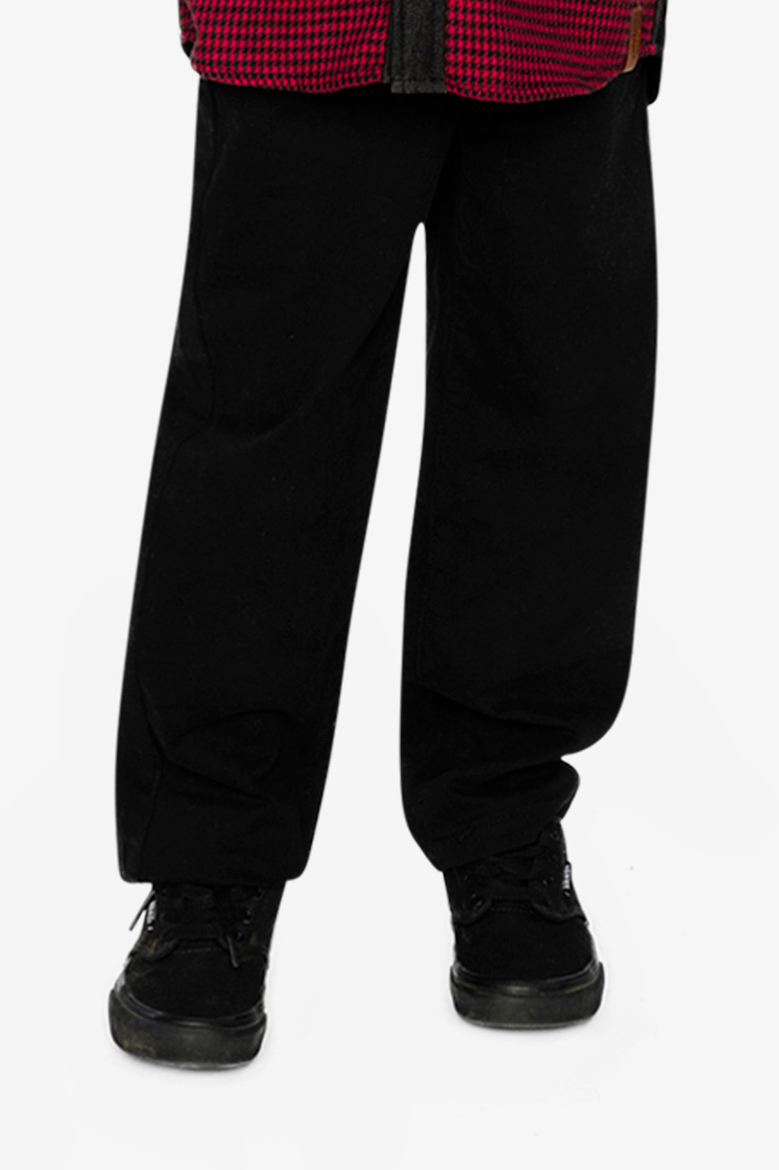 Stretch Denim Pants Black-1