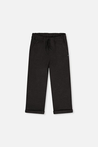 Stretch Twill Pants Black-0