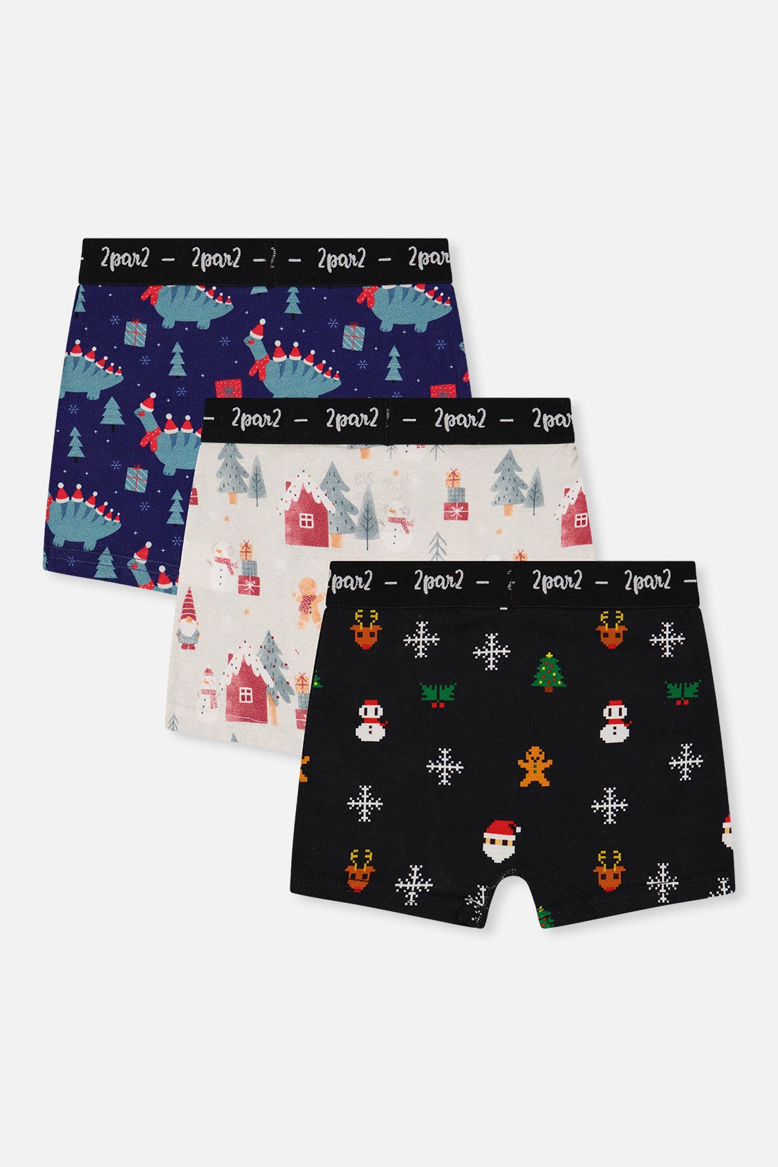 Boxer Pack Of 3 Holiday Prints-1