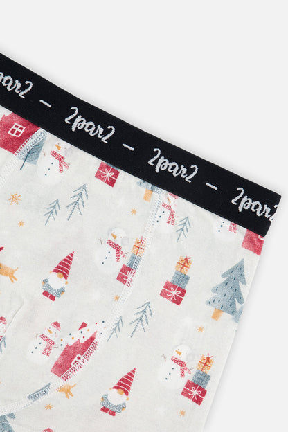 Boxer Pack Of 3 Holiday Prints-3