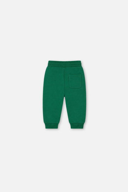 Baby Fleece Sweatpants Green-1