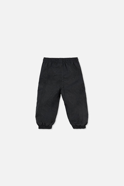 Lined Baby Splash Pants Black Taffeta-1
