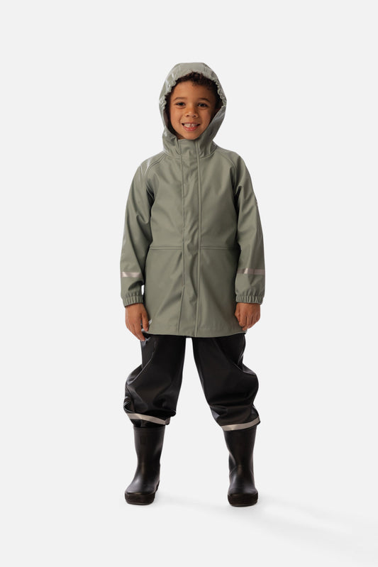 Rain Jacket Sage Green-1