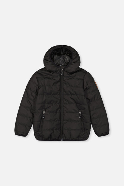 Insulating Quilted Mid-Season Jacket Black-0