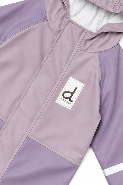Baby Rain One Piece Mauve-3