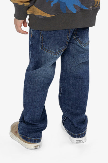 Stretch Jeans Navy Blue Denim-3