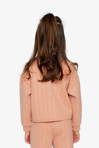 Jacquard Sweatshirt Pink-3