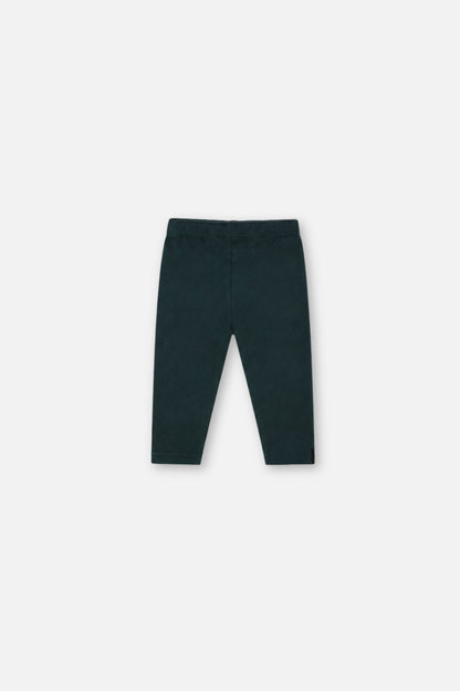 Baby Rib Leggings Jasper Printed Green-1