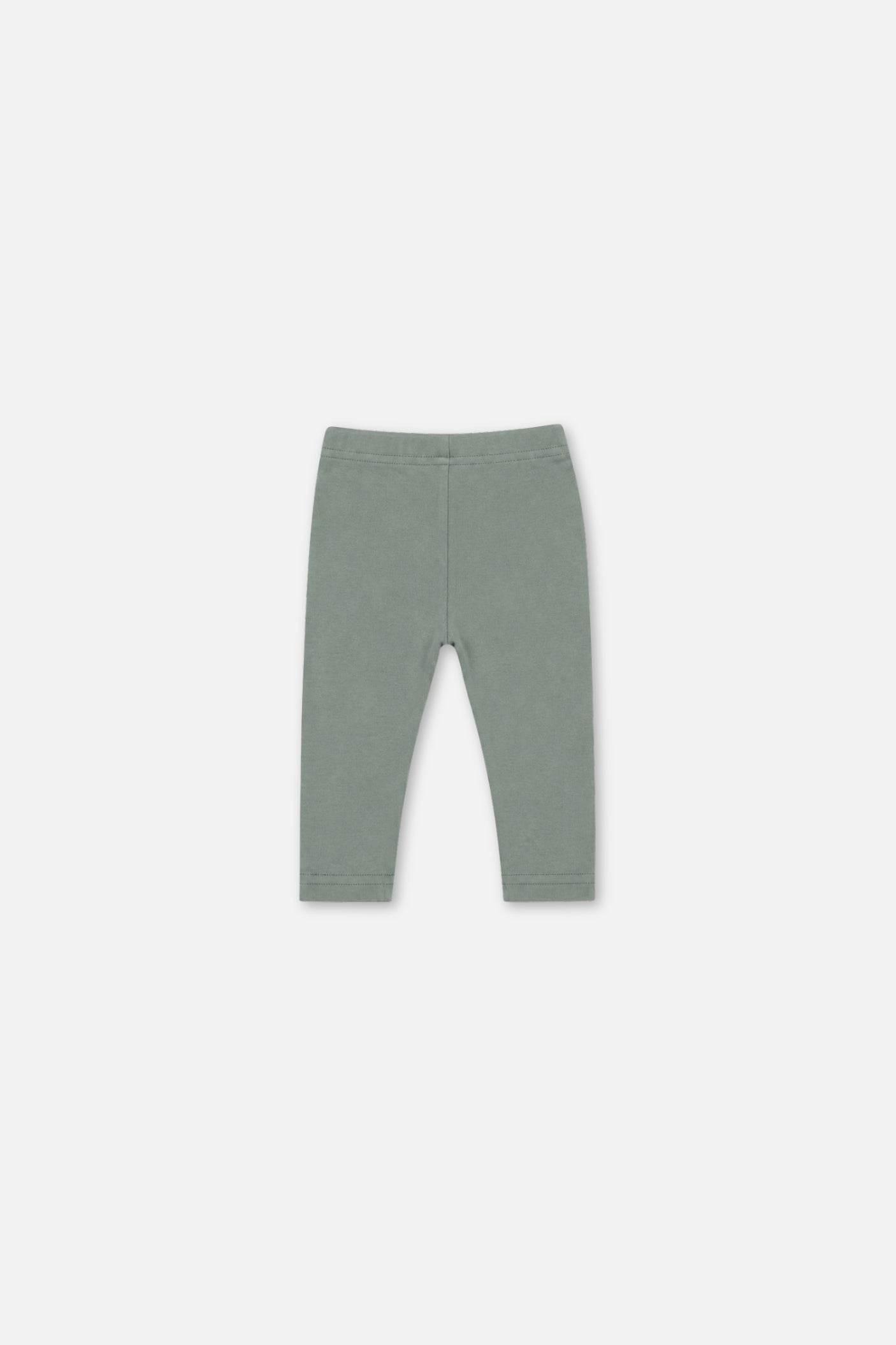 Baby Rib Leggings Green Printed Green-1