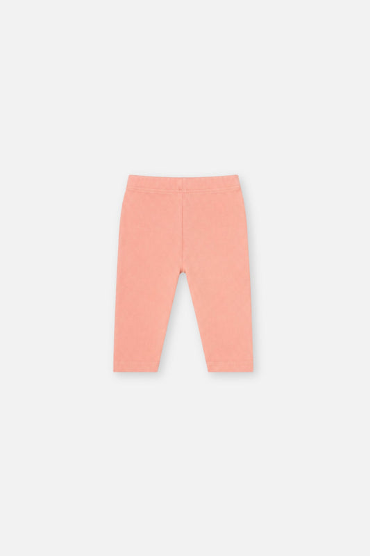 Baby Rib Leggings Pink-1