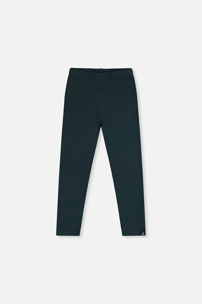 Rib Leggings Jasper Printed Green-0