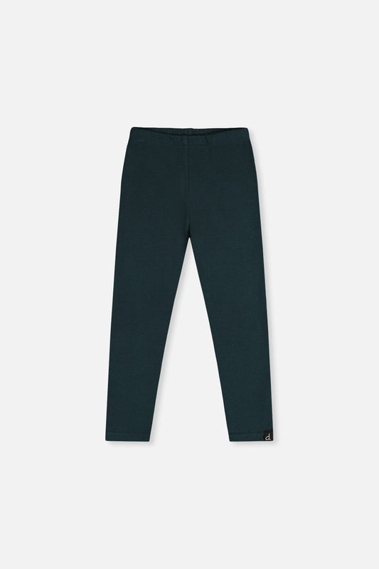 Rib Leggings Jasper Printed Green-0