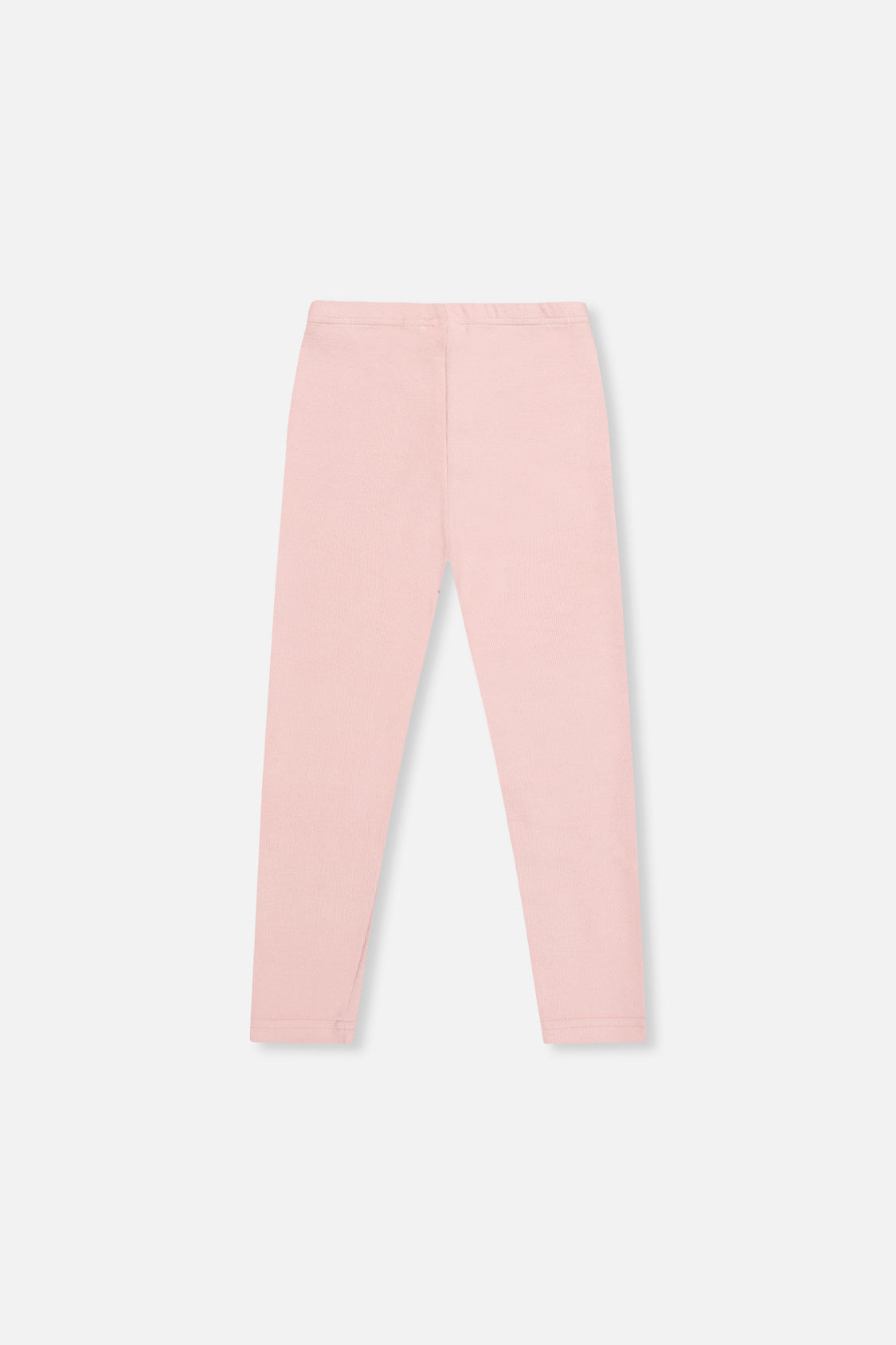 Rib Leggings Pale Dusty Pink-1