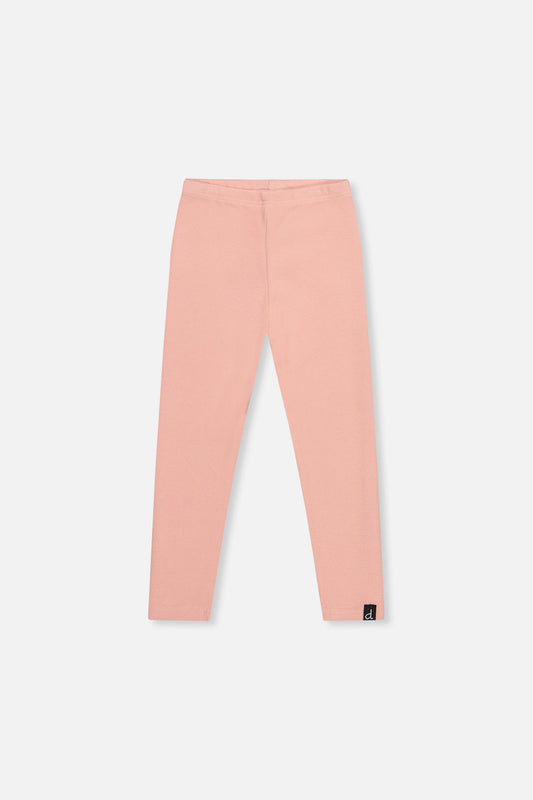 Rib Leggings Pink-0