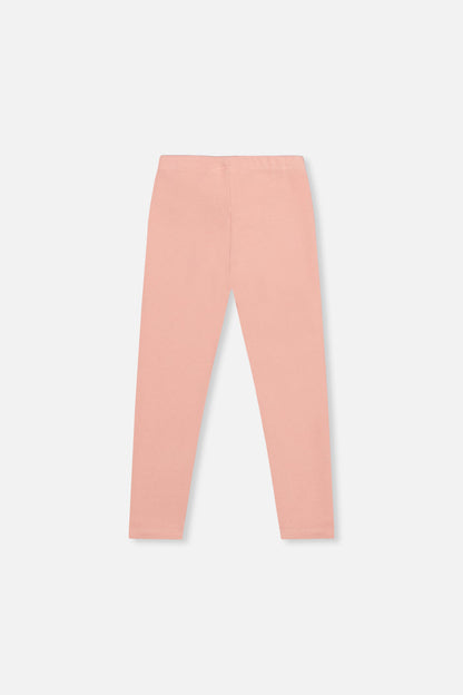 Rib Leggings Pink-1