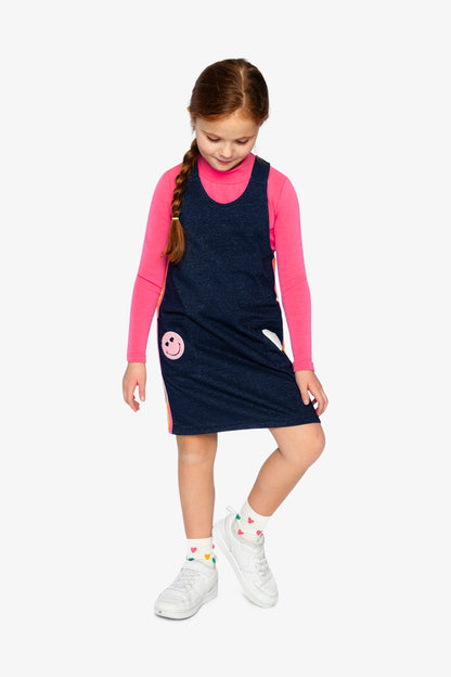 Brushed Rib Mock Neck Top Pink-4
