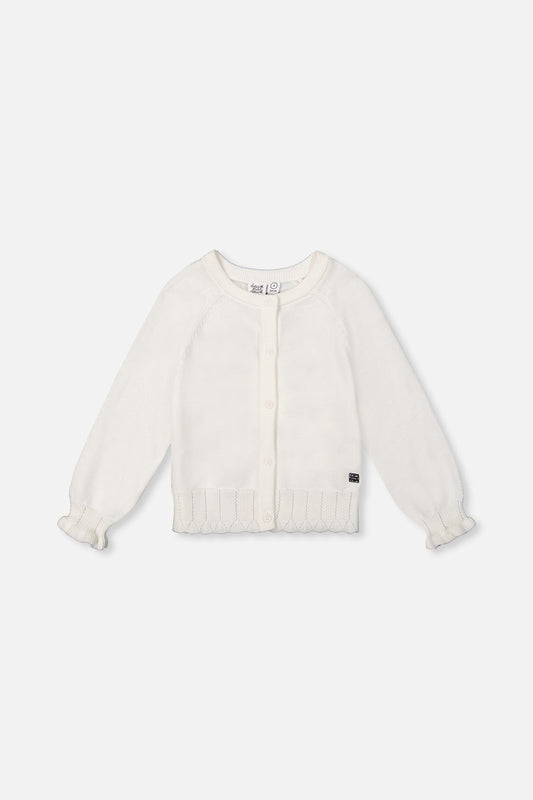 Knit Cardigan Off-White-0