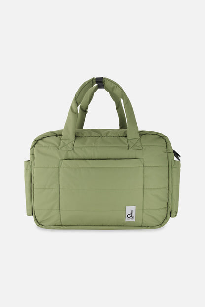 Diaper Bag With Changing Mat Olive Green-0