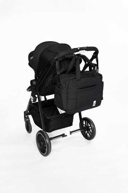 Diaper Bag With Changing Mat Black-2