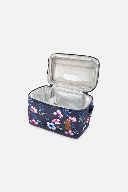 Lunch Box Blue Floral Print-2