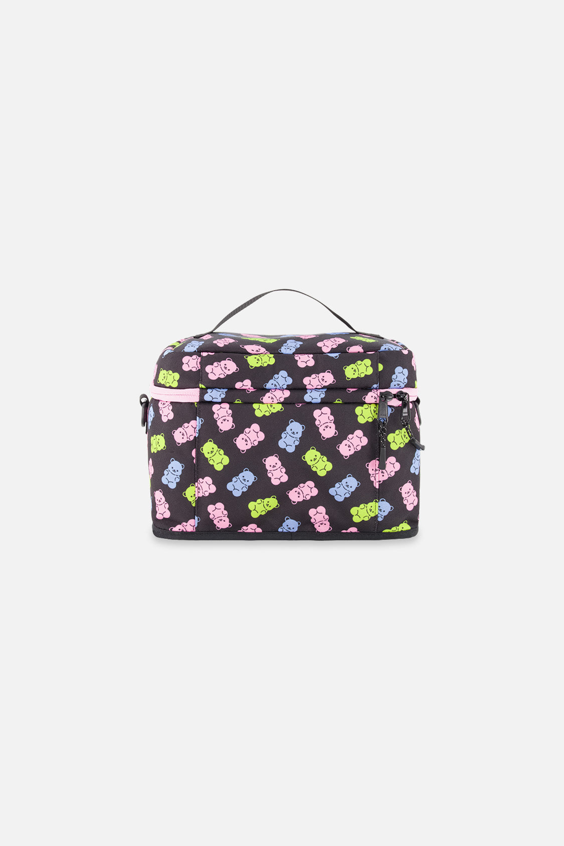 Lunch Box Black Printed Gummy Bears-1