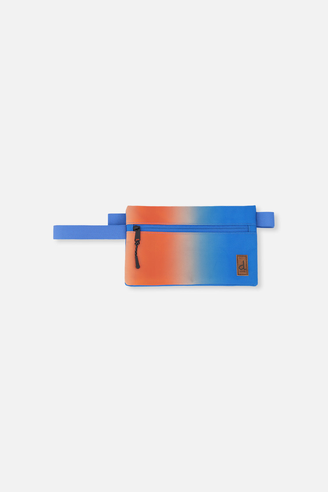 Pencil Case Blue And Orange Gradient-0